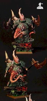 Chaos Nurgle Lord Orghotts Daemonspew on foot by slawek
