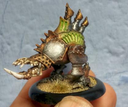 Cryx Deathripper Bonejack aka war Chicken by ScorpionCleric