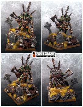 Nurgle lord by Rothand Studio