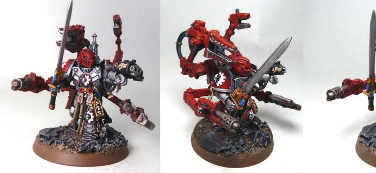 Grey Knight Techmarine conversion by Nicks