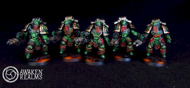 Horus Heresy Salamanders Pyroclasts by Awaken Realms