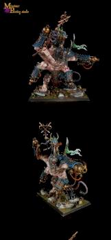 Thanquol & Boneripper by Minotaur Painting