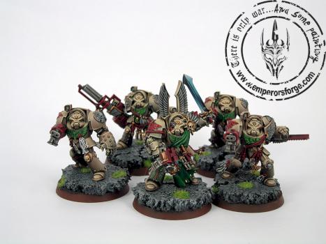 Dark Angels terminators by RezoAmalio