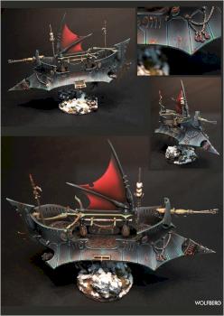 Dark Eldar - raider by wolfberg