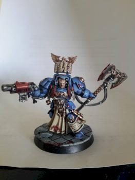 Librarian space marine by Mamba76
