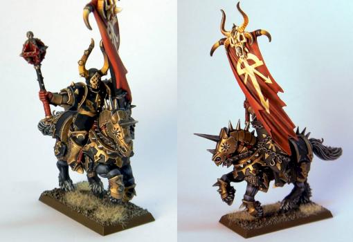 Chaos Knight Standard Bearer by KMaTTS