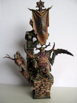 Nurgle Lord (front) by Parasite