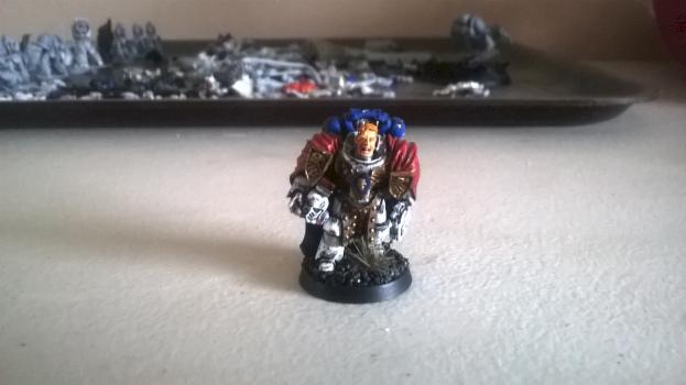 gengis. leutenant of the 2nd armoured corp. pre heresy world eaters. by 13th drop commission