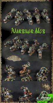 Ork warbikers by Gruumsh