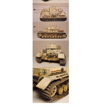 Panzer IV ausf. H with winterketten by Arimil
