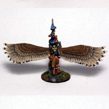 Warmaster Empire Hero on Griffon by UnlimitedColours