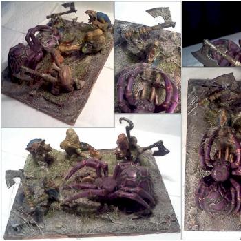 Gnoblar spider attack by Ppistike