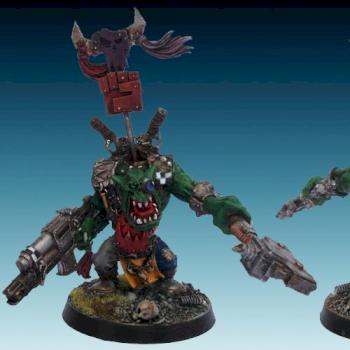 Ork Warboss by Centipede