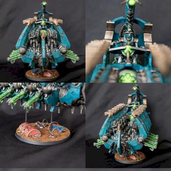 Necrons Nihilakh Dynasty Ghost Ark by droog