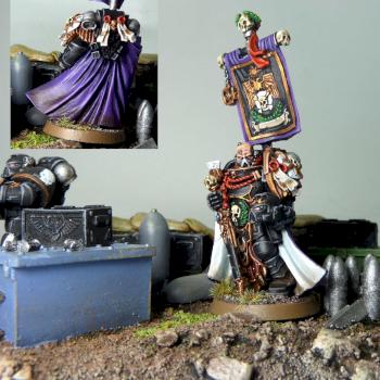 Space marine captain by Nicks