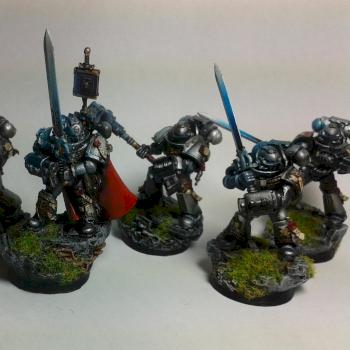 Grey Knights Strike Squad by Oneiromante