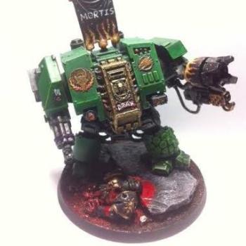 Salamanders Dreadnought by Siegestudios