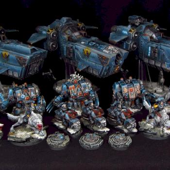 New Space Wolves army by Awaken Realms