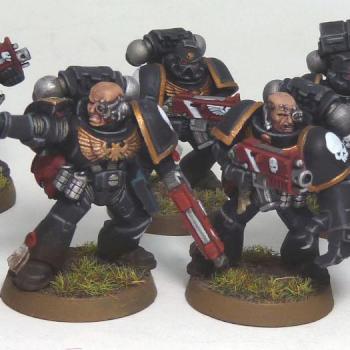 Space marine tactical squad by Nicks