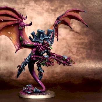 Winged Hive Tyrant - Hive Fleet Verloren by Kr80gz