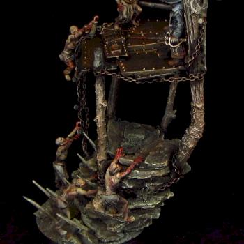 Zombie outpost Diorama by Awaken Realms
