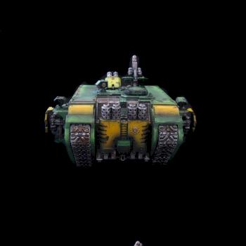 Space Marines Landraider by SavageDPainting