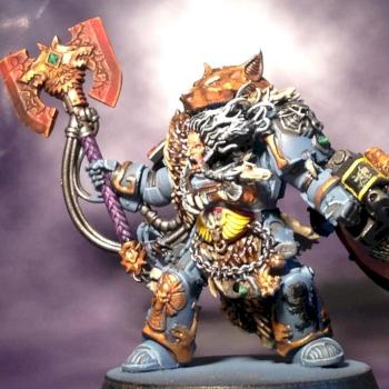 Space Wolves Logan Grimar by ladschool