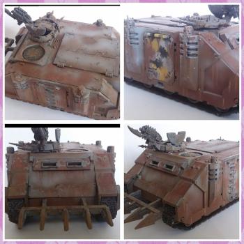 Nurgle Rhino by Lucas.Radford