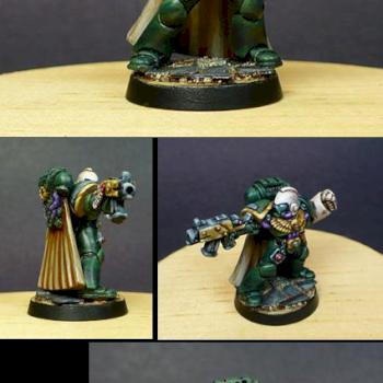 Space Marine Captain by allgamercreations
