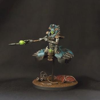 Necrons Nihilakh Dynasty Destroyer Lord by droog
