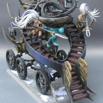 Dark Elf Bloodwrack Shrine by Sacred Circle Minis