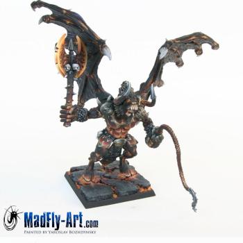 Skarbrand the Exiled One by MadFlyArtStudio