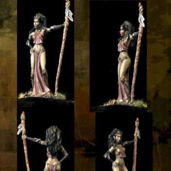 Wood Elf Goddess - Avatar Form by belminiart