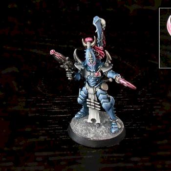 Dark Eldar Kabalite Warrior Sybarite by barjed