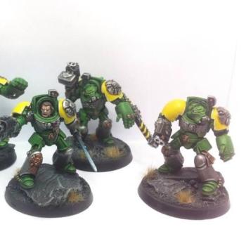 Miniwargaming Terminator Squad by Siegestudios