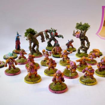 Ultimate Halflings blood bowl team by Madsherman