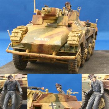 SdKfz 234 Normandy by phael_minis