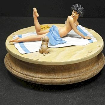Andrea: Naughty Dog Andrea miniature PIN UP-11 by Aphorys
