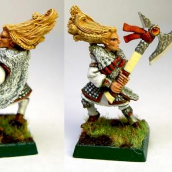 High Elf Korhil, Captain of White Lions by Singaliel