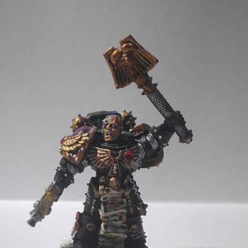Space Marine Chaplin by The Templar