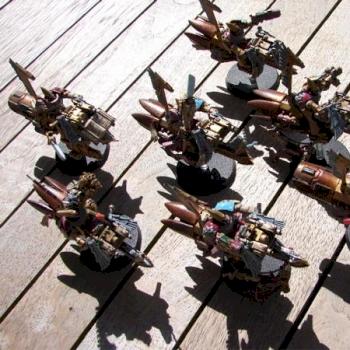 Legio Custodes JetBike ARMY by GregorEisenhorn