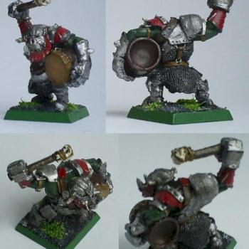 Black orcs ork musician by SebekFF