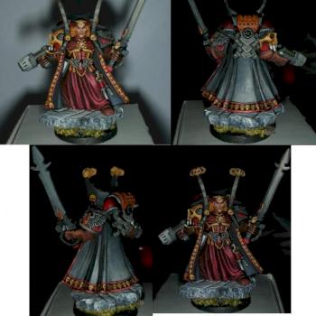 Blood Angels SM Chief Librarian Mephiston by AM ModelStudio