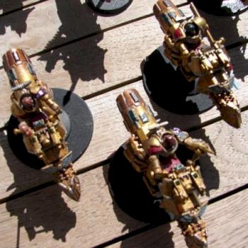 Legio Custodes JetBike ARMY by GregorEisenhorn