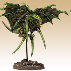 Flying Tyranid Warrior by wiz