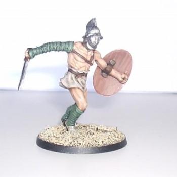 54mm plastic Italeri Roman gladiator by cornishmikey