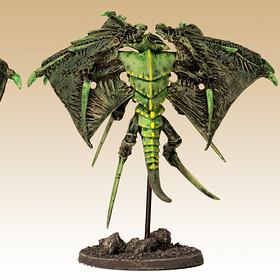 Flying Tyranid Warrior by wiz
