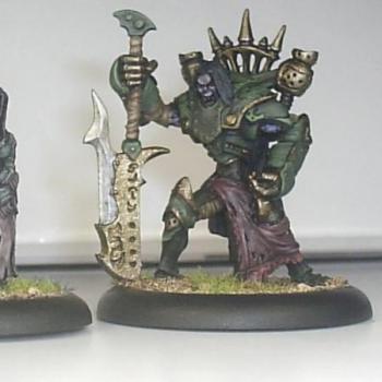 Goreshade the Bastard and a Deathstalker by cornishmikey
