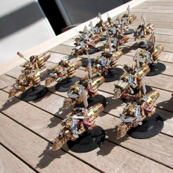 Legio Custodes JetBike ARMY by GregorEisenhorn