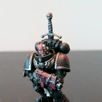 Dark Angels Tactical Marine by Lion El Johnson